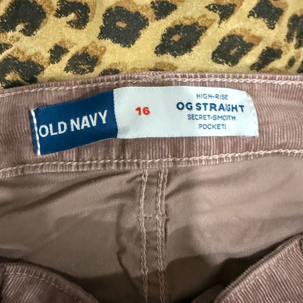 Old Navy Mauve High-Rise Pants